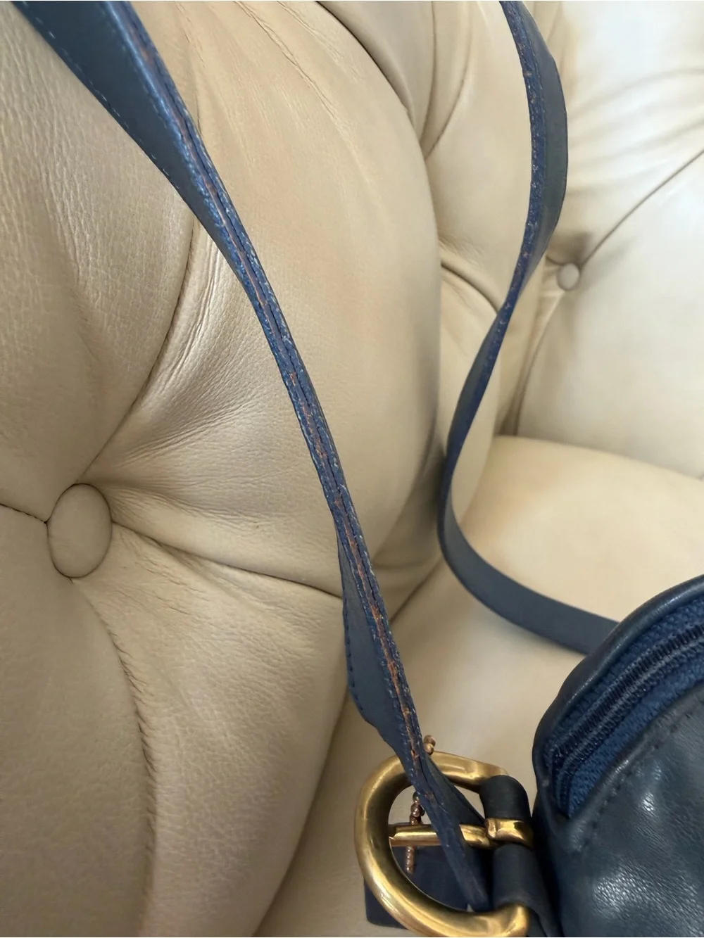 Vintage Coach Soho Mercer Bag 4131 Slate Blue Gray Rare Color